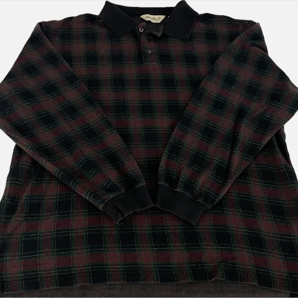 Eddie Bauer Pullover Sweater Plaid Size XL Tall Multicoloured - Picture 4 of 7